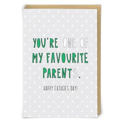 Parent Father's Day Greetings Card