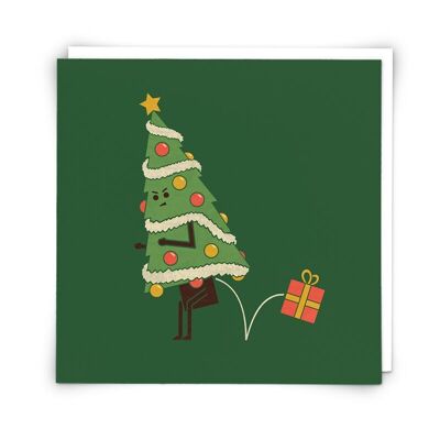 Weihnachtsgeschenk-Grußkarte