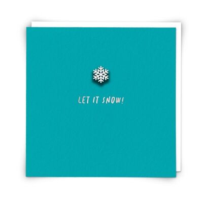 Snowflake Greetings Card