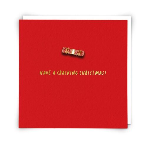 Christmas Cracker Greetings Card