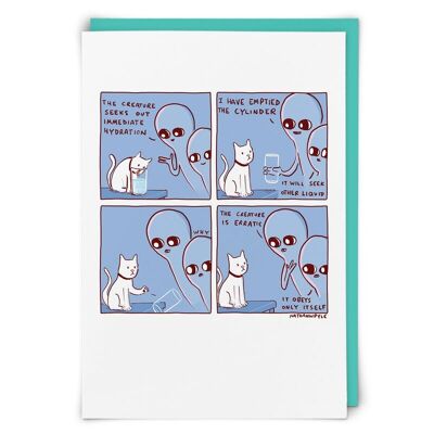 Creature Greetings Card