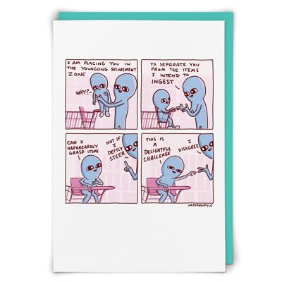 Youngling Greetings Card