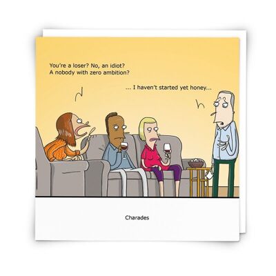 Loser Greetings Card