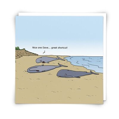 Shortcut Greetings Card