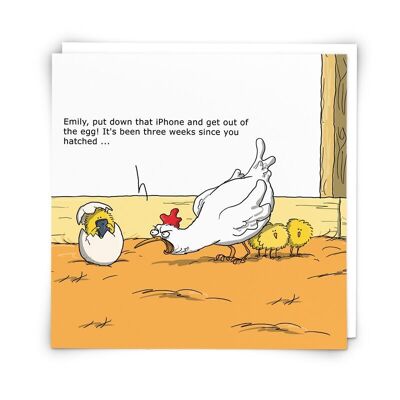 Hatchling Greetings Card