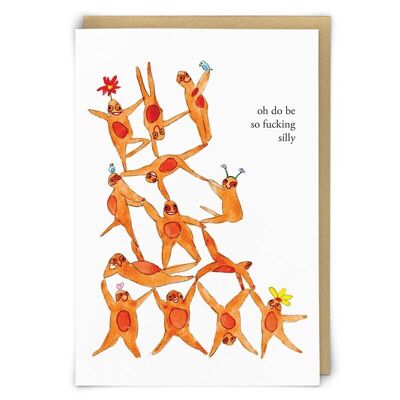 Do Be Silly Greetings Card