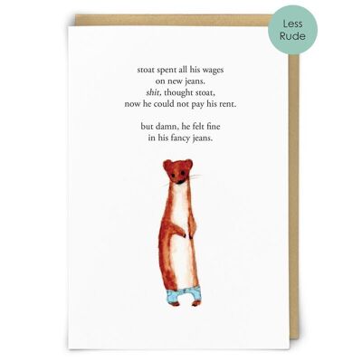 New Jeans Greetings Card