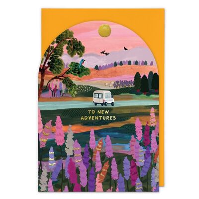 Van Life Greetings Card