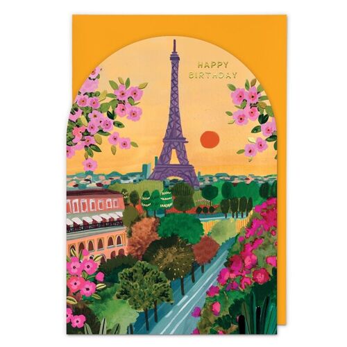 Paris Greetings Card