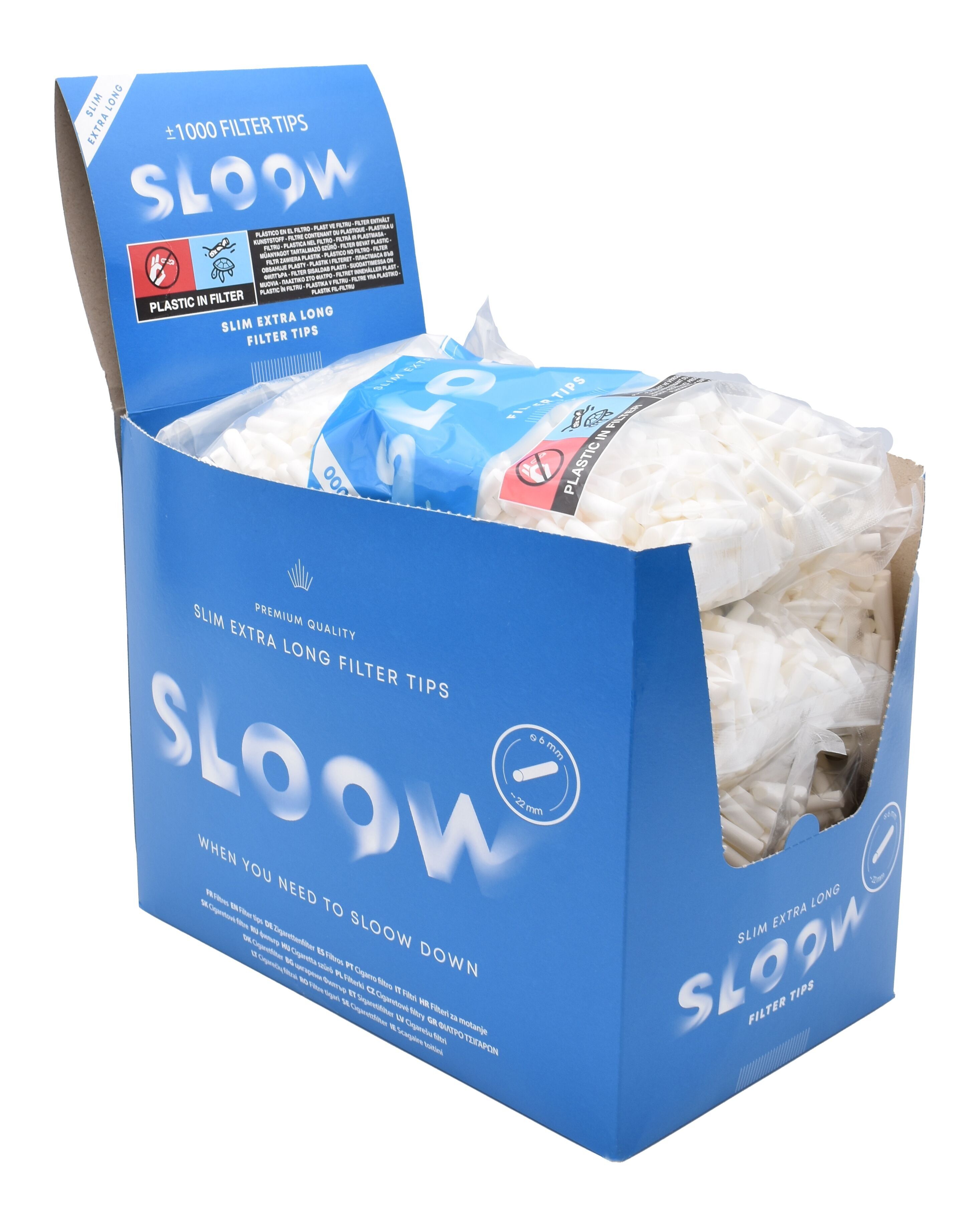 PUNTE CON FILTRO LENTO X-LONG (1000) - DL-6