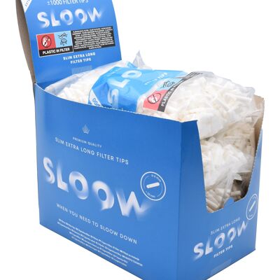 SLOOW FILTER TIPS X-LONG (1000) - DL-6