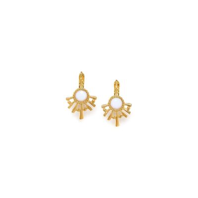 ELLEN sunray sleeper earrings