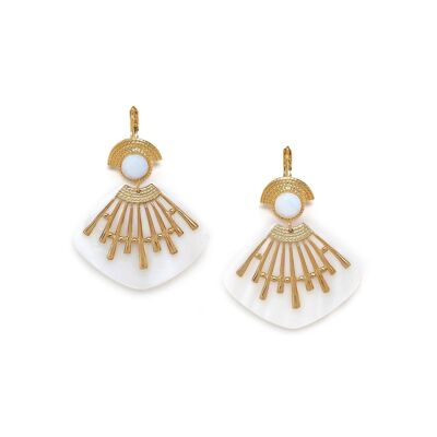 ELLEN trapeze sleeper earrings