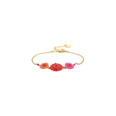 RUBY   bracelet ajustable Gerbera 3 couleurs