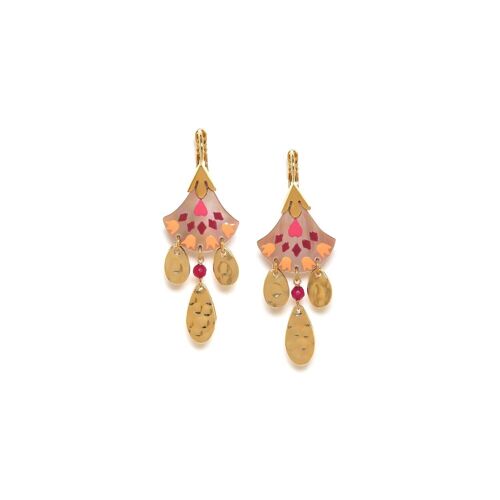 YOKO   boucles d'oreilles dormeuses 3 gouttes