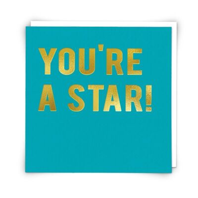 Star Greetings Card