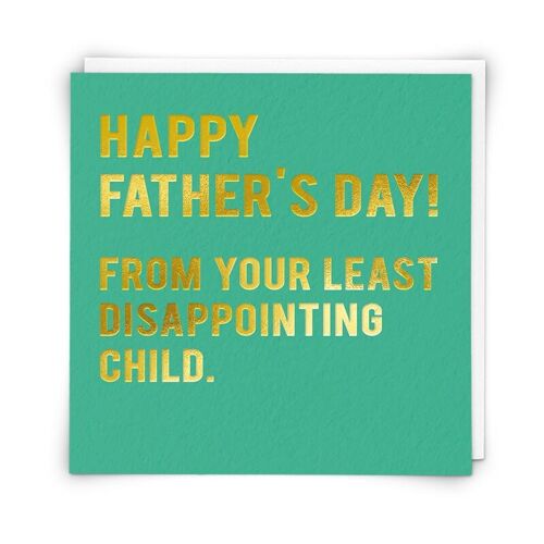 Child Father's Day Greetings Card