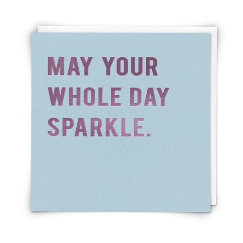 Sparkle Greetings Card
