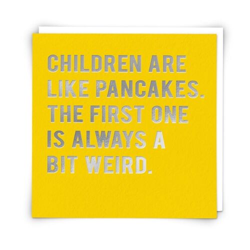 Pancakes Greetings Card