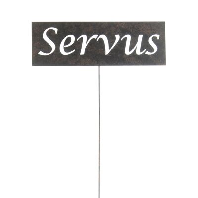 Metal plug Servus, 30 x 2 x 110 cm, dark.brown, 818776