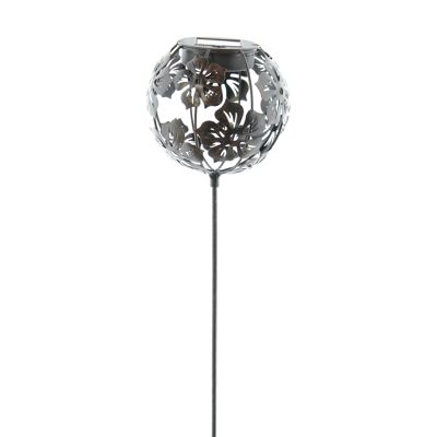 Bouchon métallique boule solaire, Ø 15 x 100 cm, marron foncé, 803406