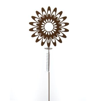 Bouchon en métal fleur m.Régénération., 25 x 5 x 100 cm, couleur rouille, 808937 1