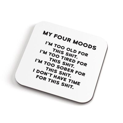 Four Moods Coaster