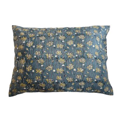 Cushion cover "Flowers stripes"
