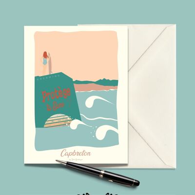 CAPBRETON Le Spot-Postkarte – 15 x 21 cm
