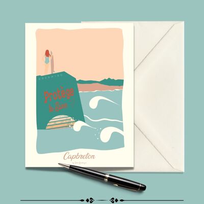 Carte Postale CAPBRETON Le Spot  - 15x21cm