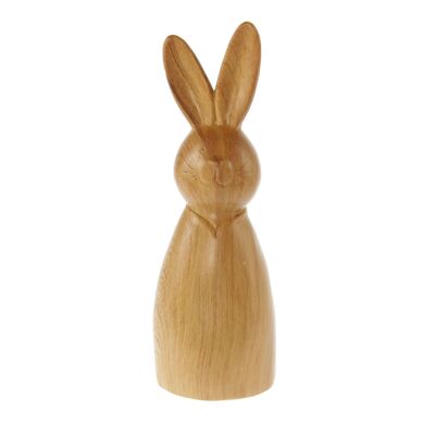 Dolomite rabbit wood look, 9 x 8 x 26 cm, brown, 804809