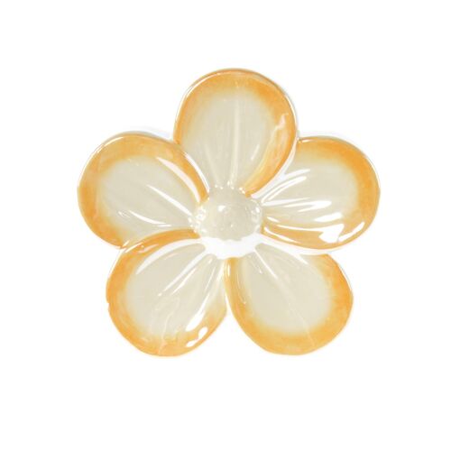 Dolomit-Blume z. Stellen, 15,5 x 3,7 x 15,5 cm, orange, 805202