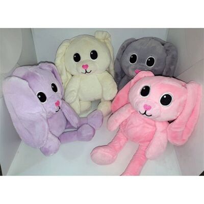 Stretchy Feet & Ears Bunny Soft Toy