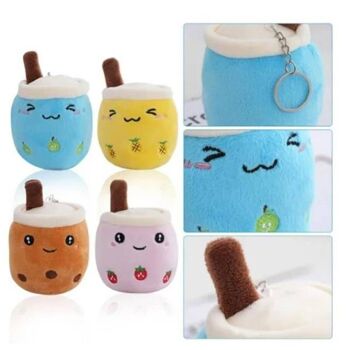 Porte Cle Peluche Bubbletea