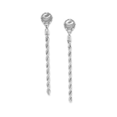 Pendientes push de cadena larga COUTURE