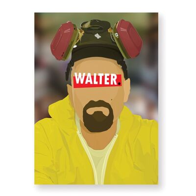 Póster Walter White - 30X40 cm