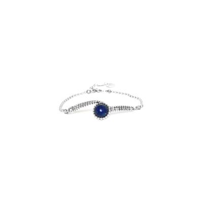 OZAKA adjustable lapis lazuli chain bracelet