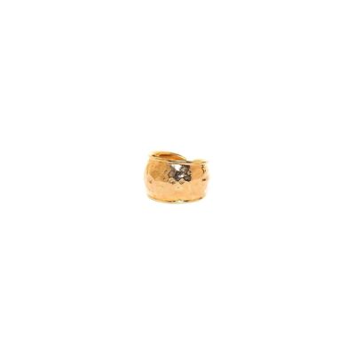 PETALES adjustable gold ribbon ring