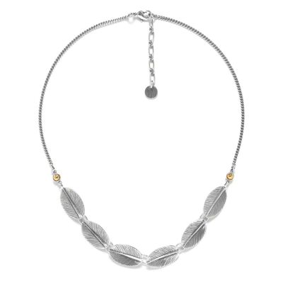 SWAN verstellbares Halsband mit 6 Federn