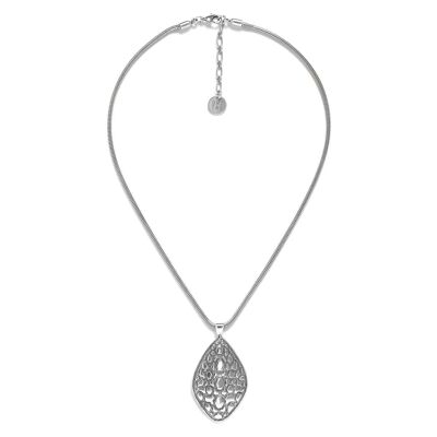 TORTUGA diamond shell pendant necklace
