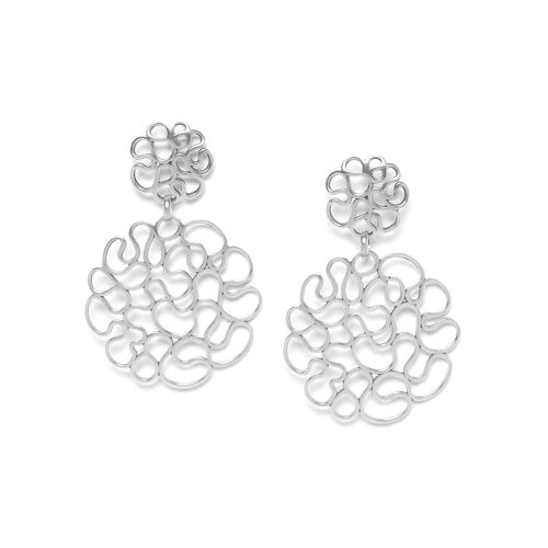 TOSCANE    boucles d'oreilles gitanes argent