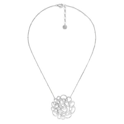 TUSCANE adjustable silver pendant necklace