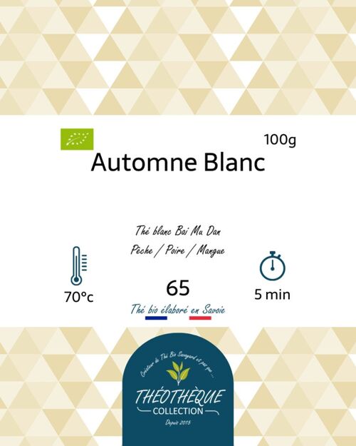 Thé Blanc Automne Blanc n°65