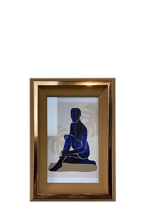 PU table frame. Dimension: 13x18cm Diagonal: 17.8cm LM-124