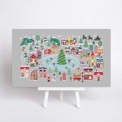 Kit punto croce Christmas Wonderland