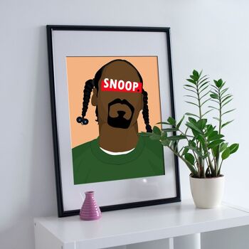 Affiche Snoop Dogg - 30X40 cm 2