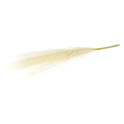 Faisceau d'herbe de pampa en tissu, longueur : 45 cm, beige, 810459