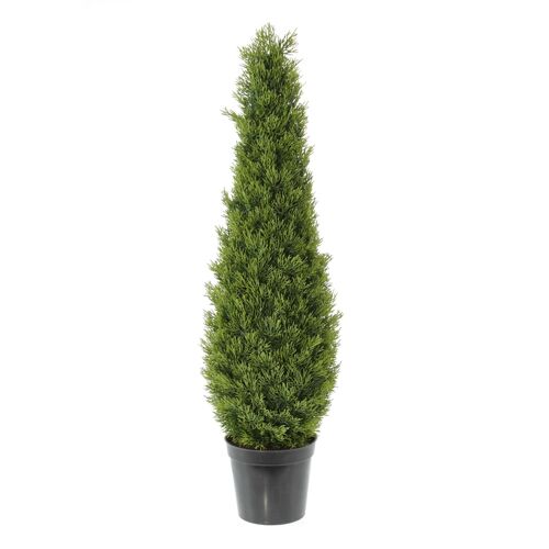 Kunststoff-Lebensbaum im Topf, Länge: 70 cm, grün, 810510