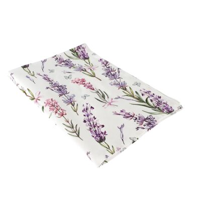 Fabric tea towel Lavenderdsg, 50 x 70 x 0.5 cm, violet, 814297