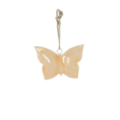 Cintre en métal papillon, 10 x 1 x 7 cm, orange, 817540